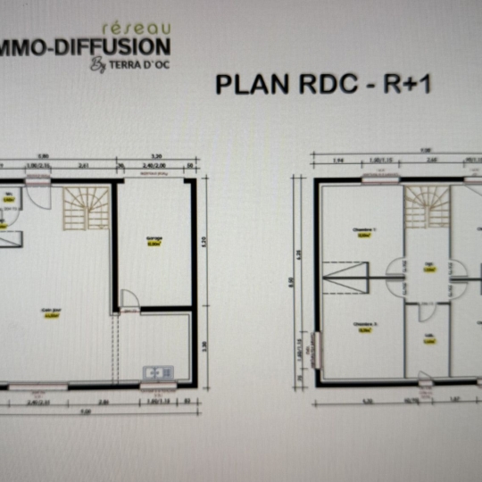  Terra d'oc immo : Local / Bureau | PEZENAS (34120) | 130 m2 | 55 000 € 