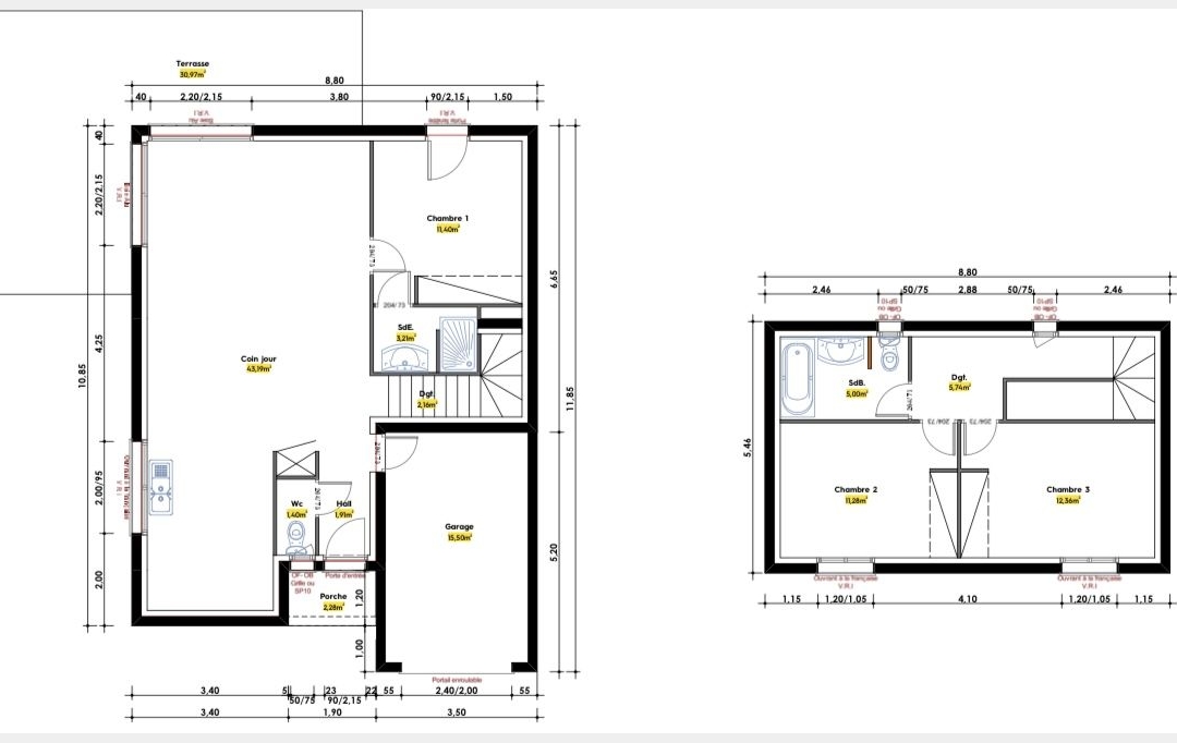 Terra d'oc immo : Maison / Villa | MONTAGNAC (34530) | 98 m2 | 289 000 € 